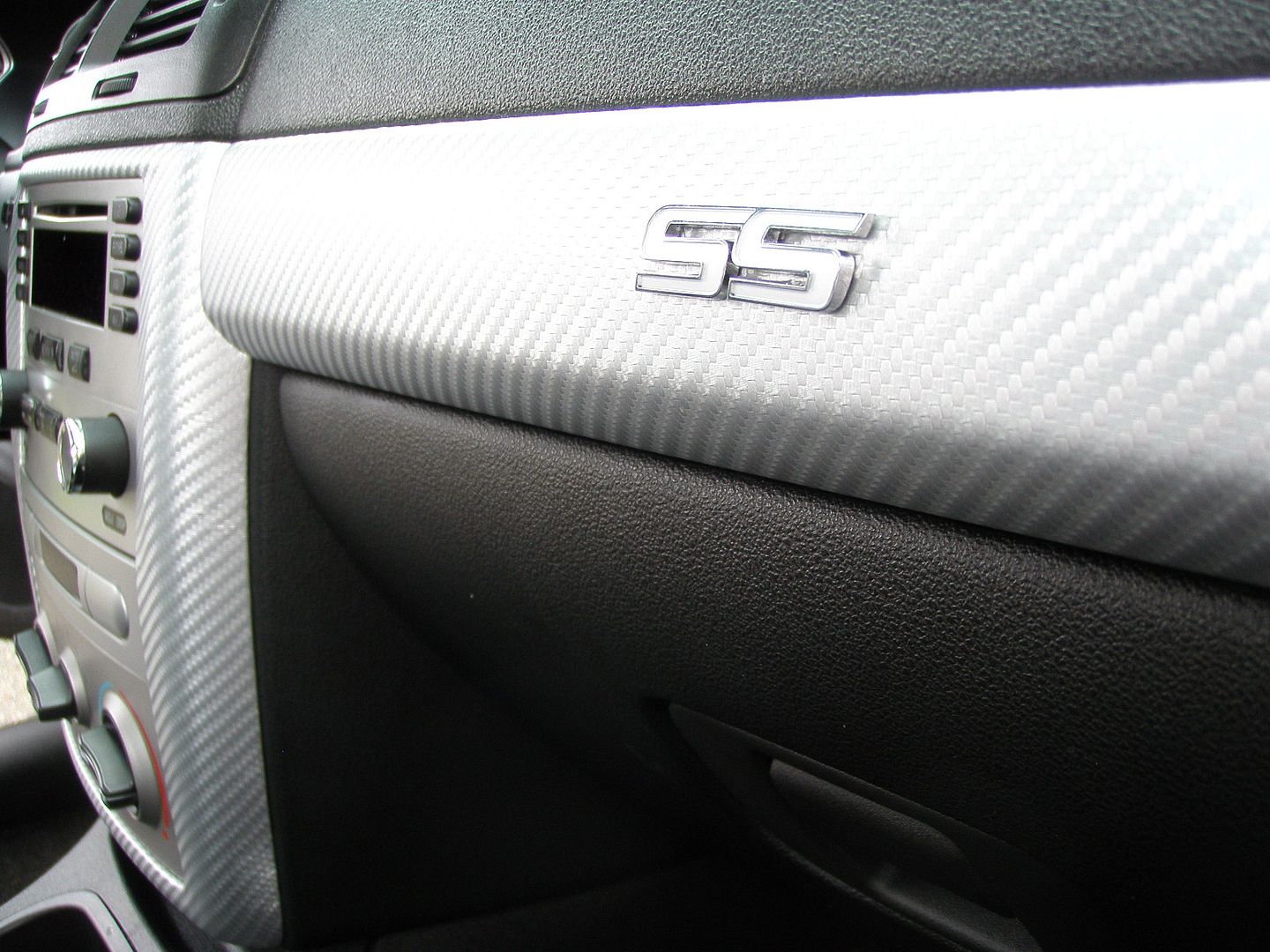 Cobalt Ss Glossy Silver Carbon Fiber Wrapped Interior Trim! Chevy Cobalt Forum / Cobalt